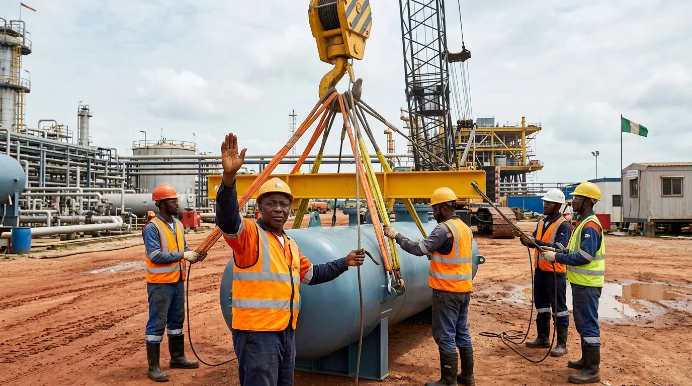Industrial-rigging-operation